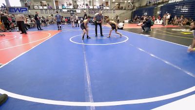 83 lbs Quarterfinal - Silas Burr, Team Tulsa Wrestling Club vs Grant McKinnon, Saints Wrestling Club