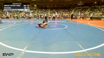 60 lbs Semifinal - Destiny Victory Wren, Donahue Wrestling Academy vs Bo Evans, Ogden's Outlaws Wrestling Club