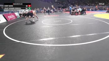 2A/1A Boys 165 Cons. Round 2 - Atley Bonine-Kendall, North Lake Boys vs Cory Davis, Illinois Valley Boys