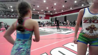 105 lbs Round 3 (12 Team) - Maria Hoegemeyer, Cradletown Wrestling Academy vs Kylee Ooton, Daughters Of Zion