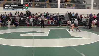 113 lbs 1st Place Match - Samuel Hecklinski, Simmons Middle School vs Chief Chavez, Mountain Brook Junior High