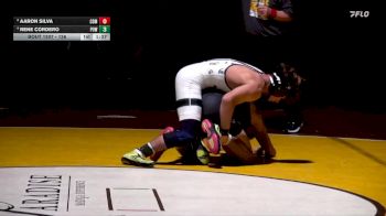 126 lbs 1st Place Match - Rene Cordero, Poway vs Aaron Silva, Corona Del Mar