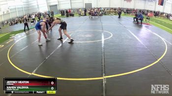 175 lbs Cons. Round 3 - Xavien Valdivia, Green Valley vs Jeffrey Heaton, Carson