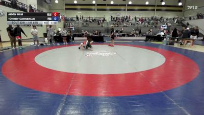 106 lbs Consolation - Aiden Nam, Glasgow Wrestling Academy vs Torrey Caraballo, Pirate Style Wrestling