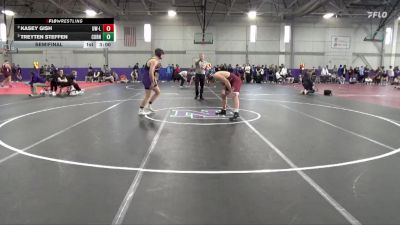 197 lbs Semifinal - Treyten Steffen, Cornell College vs Kasey Gish, Wisconsin-La Crosse