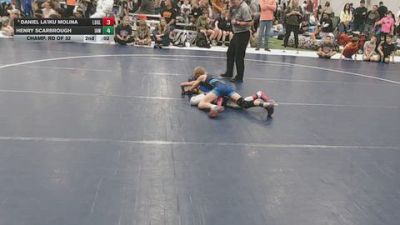 78 lbs Champ. Rd Of 32 - Triston Kruger vs Rowan Hoffman, Immortal Athletics WC