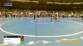 61 lbs Consi Of 32 #2 - Moxyn Wade, Shelton Wrestling Academy vs Wrett Lawther, Rough Riders