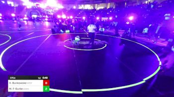 37 lbs Quarterfinal - Hudson Bunkowske, Westside WC vs Mya Ford-Burke, Adams City