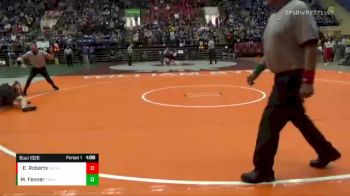 1 - 160 lbs Semifinal - Ethan Roberts, Grundy vs Markelyn Fenner, Franklin