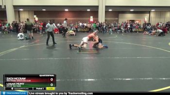 150 lbs Quarterfinal - Zach McCraw, Wolverine Wrestling Club vs Logan Mumy, Eye Of The Tiger