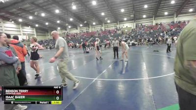 147 lbs Quarterfinal - Benson Terry, Mountain View vs Isaac Baker, Wasatch