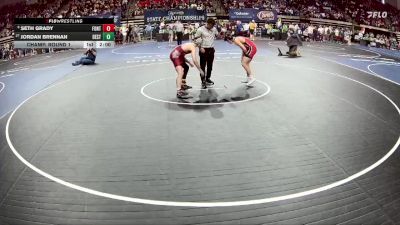 D 1 132 lbs Champ. Round 1 - Jordan Brennan, Destrehan vs Seth Grady, Fontainebleau