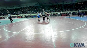 175 lbs Round Of 128 - Anthony Harris, Wagoner vs Kaleb Peach, Hennessey Eagles Jr High