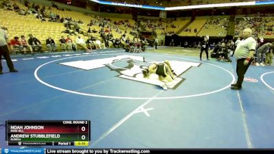 132 Class 4 lbs Cons. Round 2 - Andrew Stubblefield, Eureka vs Noah Johnson, Park Hill