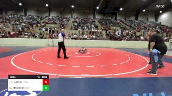 52 lbs Quarterfinal - Dax Pattillo, Heard Wrestling Club vs Nolan Moorman, East Jackson Takedown Club