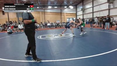 174 lbs Cons. Round 2 - Jesse Easley, Unattached vs John Rendon, Big Bend Community College