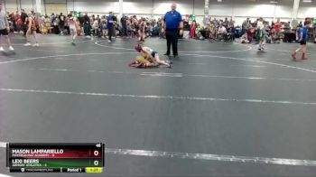 48 lbs Placement (4 Team) - Mason Lampariello, Mayfield Mat Academy vs Lexi Beers, Armory Athletics