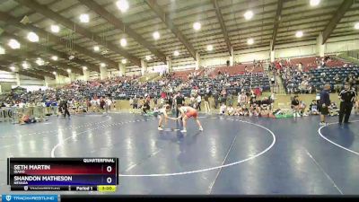 170 lbs Quarterfinal - Seth Martin, Idaho vs Shandon Matheson, Nevada