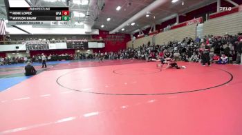 115 lbs Champ. Round 3 - Rene Lopez, Upper Lake vs Waylon Shaw, Fortuna