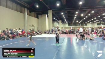 50 lbs Round 4 (6 Team) - Kellan Dedmon, Carolina Hammer Squad vs Asher Wilbur, Predator WC