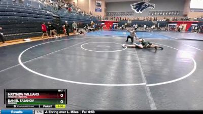 190 lbs Round 2 - Daniel Sajanov, Prosper vs Matthew Williams, Frisco Centennial