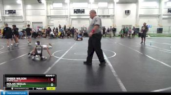 52 lbs Round 5 (8 Team) - Nolan Neglia, Team Gotcha vs Ember Wilson, Xtreme Team