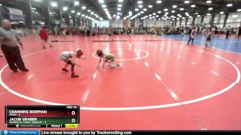 52 lbs Rd# 5- 3:45pm Friday Final Pool - Channing Bowman, POWA vs Jacob Graber, Minnesota Funky Singlets