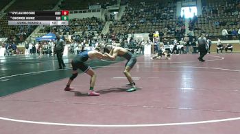 7A 132 lbs Cons. Round 2 - Rylan Moore, Auburn vs George Kunz, Fairhope