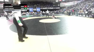 Boys 4A 150 lbs Semifinal - Lake Harris, Yelm vs Colby Ducatt, Bonney Lake