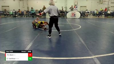 85-92 lbs Round 2 - Mason Dean, North Carolina vs Chris Icenhour, West Side Wrestling