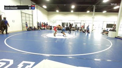 132 lbs Cash Newton, Oklahoma Blue vs Kevin Ogaldez, Rhode Island Red