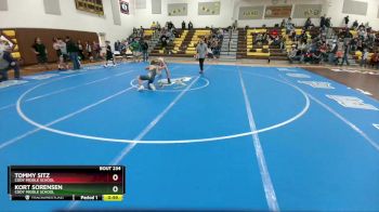 105 lbs Round 3 - Kort Sorensen, Cody Middle School vs Tommy Sitz, Cody Middle School