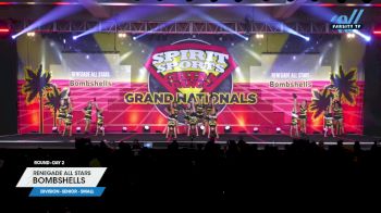 Renegade All Stars - Bombshells [2024 L2 Senior - Small Day 2] 2024 Spirit Sports Grand Nationals