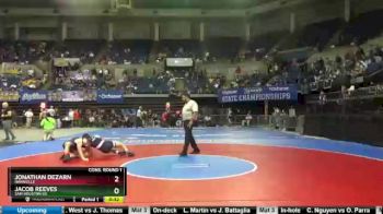 Cons. Round 1 - Jonathan Dezarn, Hahnville vs Jacob Reeves, Sam Houston Hs