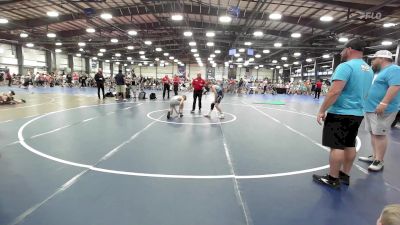 85 lbs Rr Rnd 3 - Isaiah Mowrey, Buffalo Valley Wrestling Club - Black vs Gabriel Schuchert, Silo