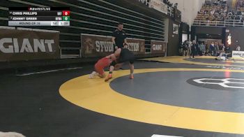 126 lbs Round Of 16 - Chris Phillips, Baylor School vs Johnny Green, New York Military Academy