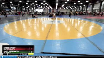 84 lbs Rd# 1 9:00am Friday - Matt Harrington, PA Silver vs Kason Wesby, East Coast Elite