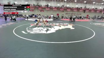 157 lbs Cons. Round 3 - Drake Thompson, Coe vs Anthony Bitner, Elmhurst University