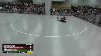 100 lbs Champ. Round 2 - Easton Enyeart, Moen Wrestling Academy vs Owen Launer, Nebraska Golden Eagles Wrestling Club