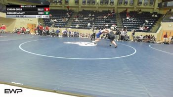 285 lbs Rr Rnd 1 - Jordin Goss, Bartlesville High School vs Connor Arant, Bixby Blue