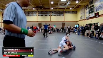 115 lbs Round 5 (10 Team) - Matthew Marenco, Warhawks Wrestling vs Zephyr Kimball, MQ Elite