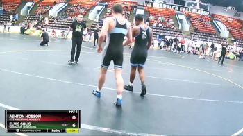 145 lbs Quarterfinal - Elvis Solis, Gladiator Wrestling vs Ashton Hobson, Fitz Wrestling Academy