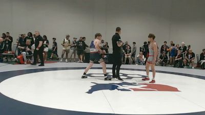 65 kg Champ. Rd Of 64 - Gideon Gonzalez, New Jersey vs Takoda Boger, Protos Wrestling Club