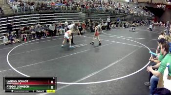 55 lbs Round 1 (6 Team) - Landyn Schadt, Iowa USA Red vs Ryddik Johnson, Team Oregon