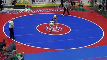 96 lbs Consi Of 16 #2 - Jake Schmitt, Saegertown vs Colin Logue, Great Valley