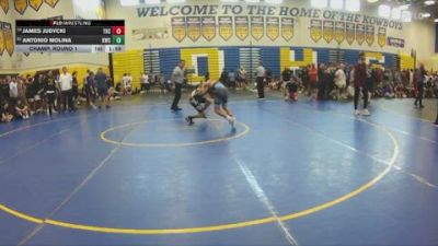 106 lbs Champ. Round 1 - Antonio Molina, Kissimmee Wrestling Club vs James Judycki, St Johns Country Day