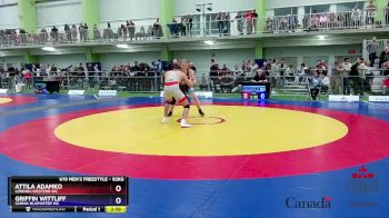 92kg Quarterfinal - Attila Adamko, London-Western WC vs Griffin Wittliff, Sarnia Bluewater WC