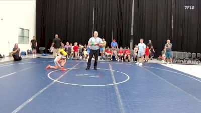 88 lbs Round 2 (6 Team) - Sterlin Leddy, U2 The Revolution vs Isaac Martin, Revival Aces