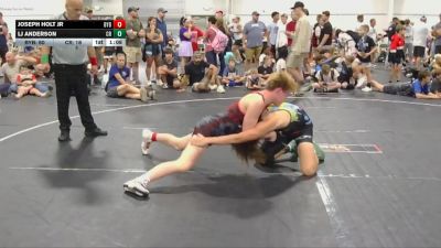 140 lbs Round 5 (6 Team) - Joseph Holt Jr, Backyard Brawlers vs LJ Anderson, Carolina Reapers