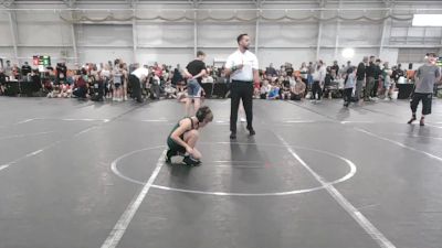 84 lbs Round 3 (6 Team) - Jace Beaston, Firebird Elite vs Cody Markell, Lake WC